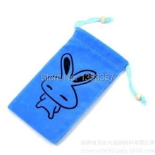 Высококачественные шнурки бархатная сумка для ювелирных изделий Подарочное Украшение Колье Кристалл Ihone ушные мешочки для трав \ мешок Заказной Оптом