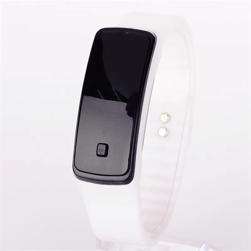 Fashion Ultra Thin Girl Men Sports Watch Silicone Digital LED Casual Wrist Relogio Masculino 2