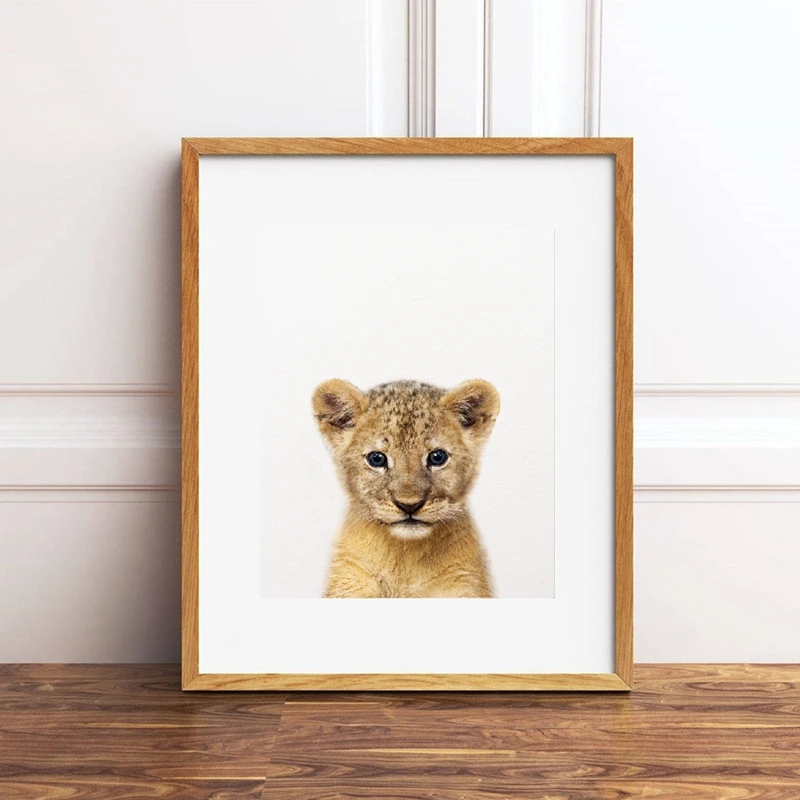 Lion Cub Wall Art Print