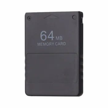 

Black 64MB 64M Memory Card Game Save Saver Data Stick Module for Sony PS2 PS for Playstation 2 High Quality Game Tools Promotion