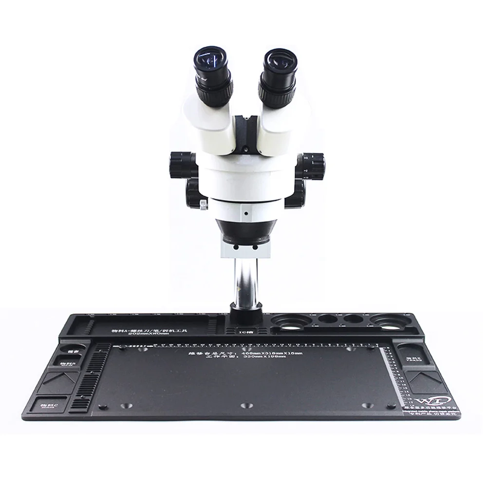 High Precision Aluminum Alloy Microscope Base Platform Pad High Heat