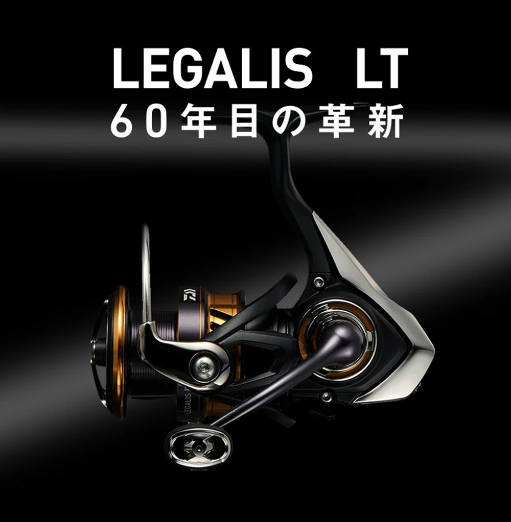 Molinete de Pesca Corpo de Toque Daiwa Legalis 6000d-h Luz & Lc-abs Metail Carretel 4 Kg-12 kg Potência Ultralive 190g-330g lt 1000d - 9 Daiwa molinete de pesca legalis lt 1000d