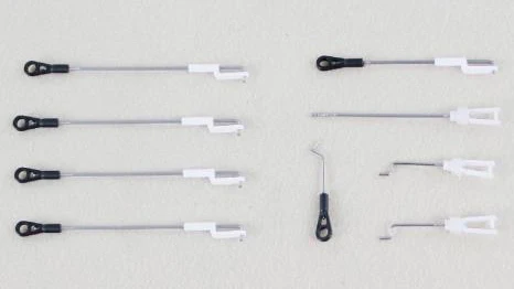 FJ30611 11 RC Airplane Part Push Rods Fuselage for Freewing 90mm F16