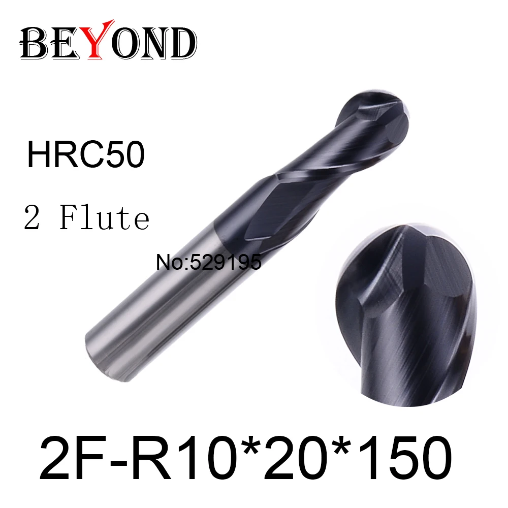 

2F-R10*20*150 HRC50,2F-R10 carbide End Mills,carbide Square Flatted End Mill,coating:nano,factory Outlet Length