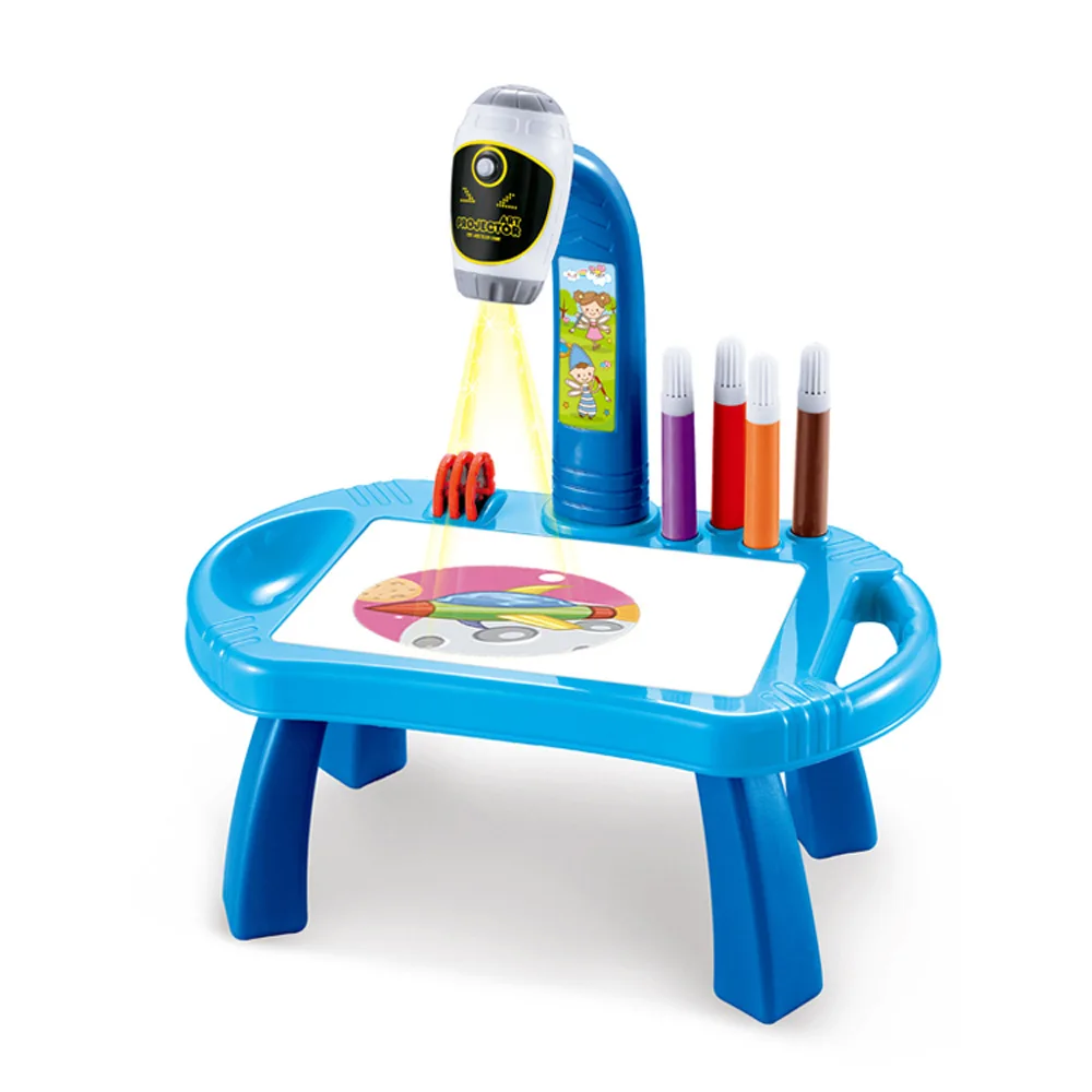 

Children Projector Drawing Board Educational Toy Early education Graffiti Coloring Painting Table
