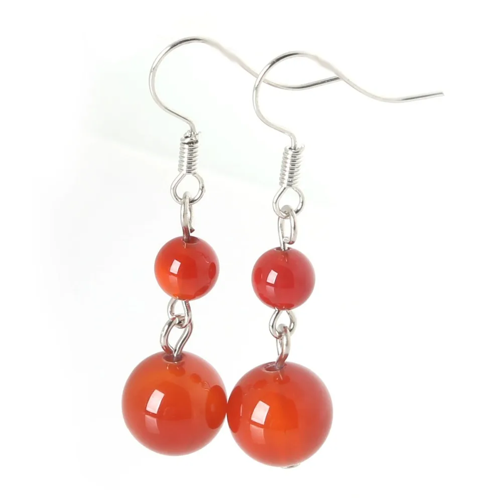 Dangle Earrings Drop Earrings Long Earrings New Fashion Earrings for girl Natural Stone Beads Dangle Long Lady drop Earrings For Jewelry Making Women DIY Charms Ear crafts