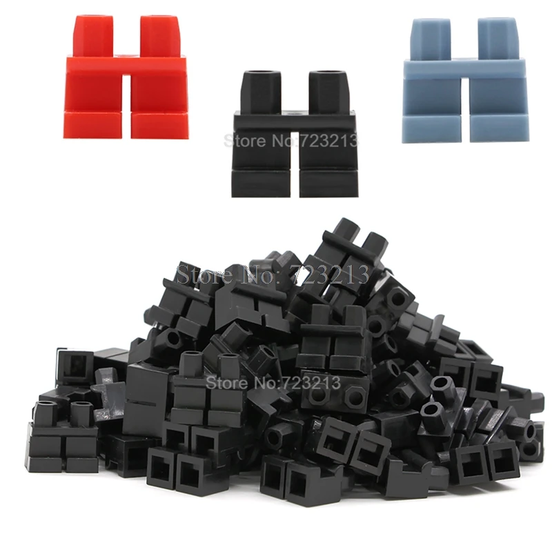 

10pcs/lot Figure Short Leg MOC DIY Brick Accessories Parts Building Blocks Assemble Particles Toys Model Kits