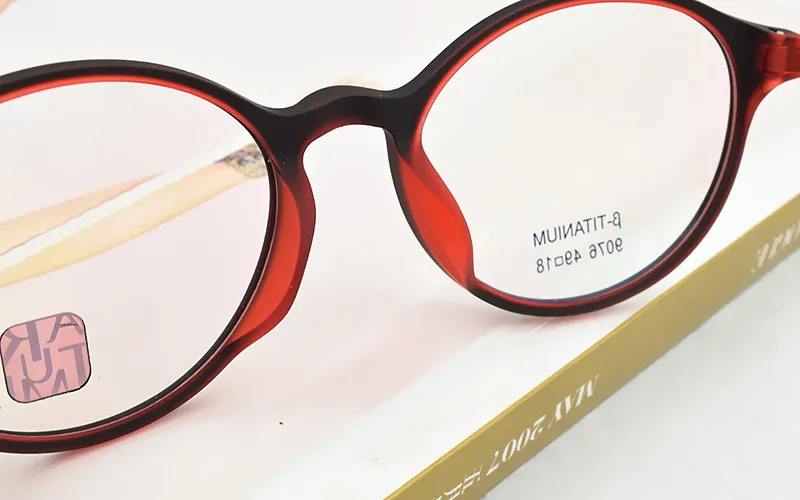 Ультралегкие круглые очки TR90, брендовая оправа для мужчин и женщин, винтажные титановые очки, студенческие оптические оправы для близорукости, ретро очки