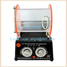 DIY Инструменты KT-2000 ювелирные изделия барабан Полировочный станок, ювелирные изделия Полировочный барабан, рок полировальный станок
