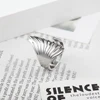 BORASI 2019 New Arrival Unique Animal Wing Rings For Girls Wedding Bands Hyperbole Rings For Women Party Fashion Jewelry Ring 4