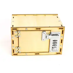 2019 Новый механический пароль коробка DIY Дети наука проекты наборы для экспериментов мальчик игрушка изобретение 2018 инновации творческое