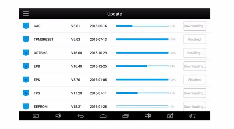 Последние XTool X100 Pad ключевой программист стабильным андроид Системы Настройка счетчика пробега и сброса масла Функция X-100 колодки Авто