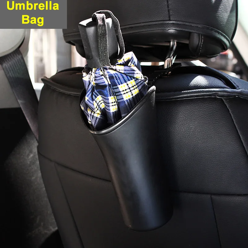 

New Arrival! Multi Functional Car Stowing Tidying Trash Bin Car Umbrella Storage Bag Umbrella Storage Tank Cup Storage Tub