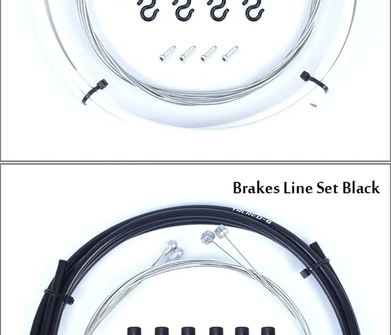 MTB велосипедная трубка тормозной магистрали наборы 5 мм горный тормоз для дорожного велосипеда кабель 4 мм переключения передач переключатель наборы велосипедные аксессуары