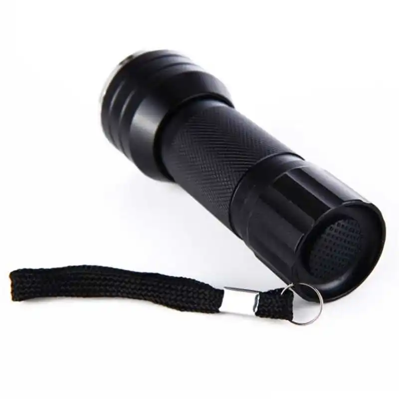 21 LED 395 nM UV Ultra Violet Blacklight Flashlight For CSI Inspection Light powerful led flashlight Mini fanatic #4S7 (3)