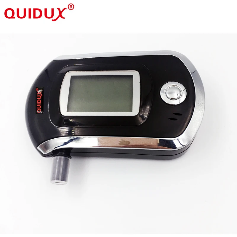 QUIDUX المهنية اختبار الكحول الأسود الشرطة الرقمية الكحول اختبار التنفس محلل الكحول اختبار LCD كاشف AT6000