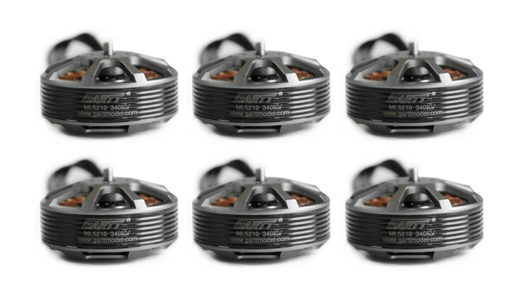 

6pcs GARTT ML5210 340KV RC Brushless Motor For RC Multirotor Quadcopter Hexcopter ESC Helicopter