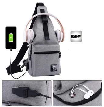 

with USB Interface Nylon Table Laptop Notebook Shoulder Bags Case Messenger for Ipad Air 1 2 Ipad mini 1 2 3 4 for Men Women