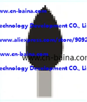 

Diamond bur silicone bur 2.0j working size diameter 2mm shank size 2.35mm 100pcs jade jewelry walnuts alloy metal grinding tool