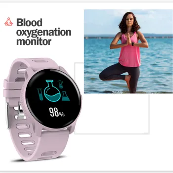 

Swimming Fitness Smart Bracelet Watch Heart Rate Blood Pressure fitness tracker Tracker Smart Watch For Android IOS