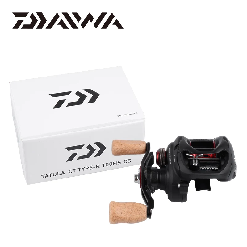 Оригинальная Рыболовная катушка DAIWA TATULA CT TYPE R 100H 100HL 100HS 100HSL для заброса приманки с