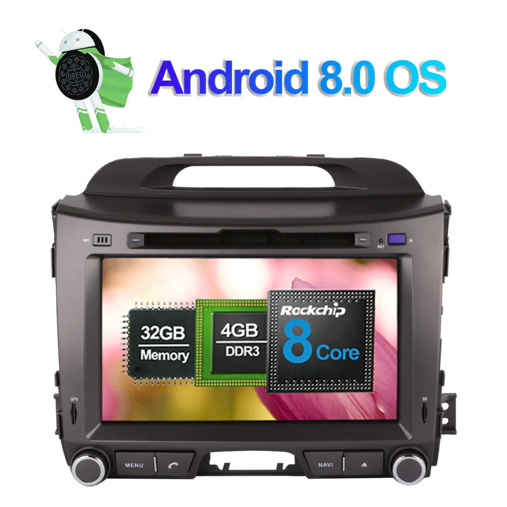 Excellent 8 Inch Android 8.0 Octa Core 4GB RAM Car GPS Navigation DVD Player For Kia Sportage 2010-2015 Auto Radio Stereo Multimedia WIFI 1 Excellent 8 Inch Android 8.0 Octa Core 4GB RAM Car GPS Navigation DVD Player For Kia Sportage 2010-2015 Auto Radio Stereo Multimedia WIFI 1