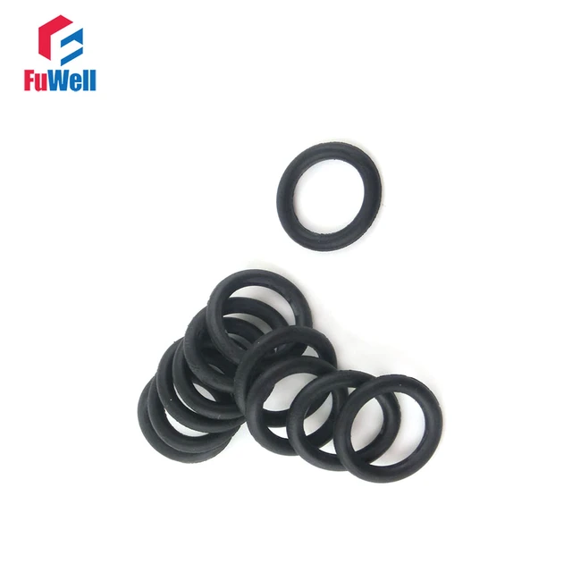 500pcs 1.9mm Thickness NBR O-ring Seals 5/6/7/8/9/10/11/12/13/14mm OD  Nitrile Rubber Oil Resistance O Rings Sealing Gaskets