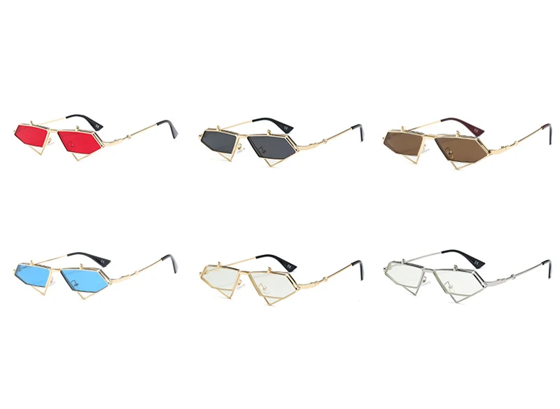 flip up sunglasses men punk style detail (3)