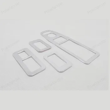 

For Honda Accord 9th Generation 2013 2014 2015 4pcs Interior Door Window Switch Panel Trim Cover ABS Chrome car stying