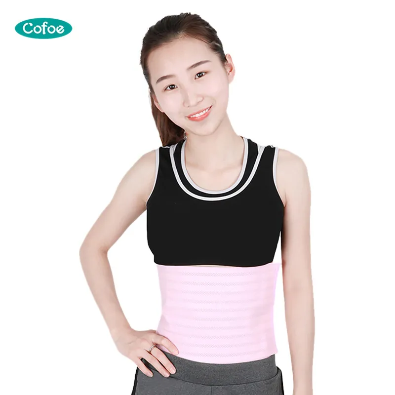 

Cofoe wasit trimmer belt belly band keep warm magnetic self heating corset belt stomach warmer straps adjustable lumbar brace