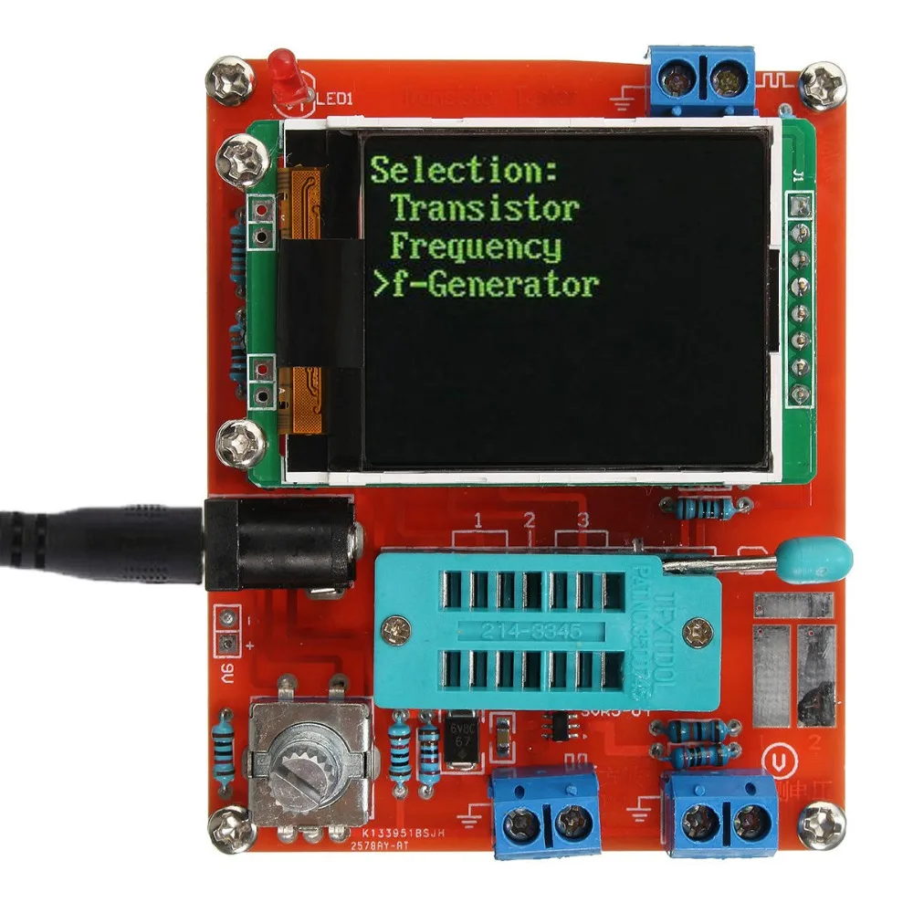 DIY GM328 lcr-тестер СОЭ метр PWM квадратный волновой генератор сигналов