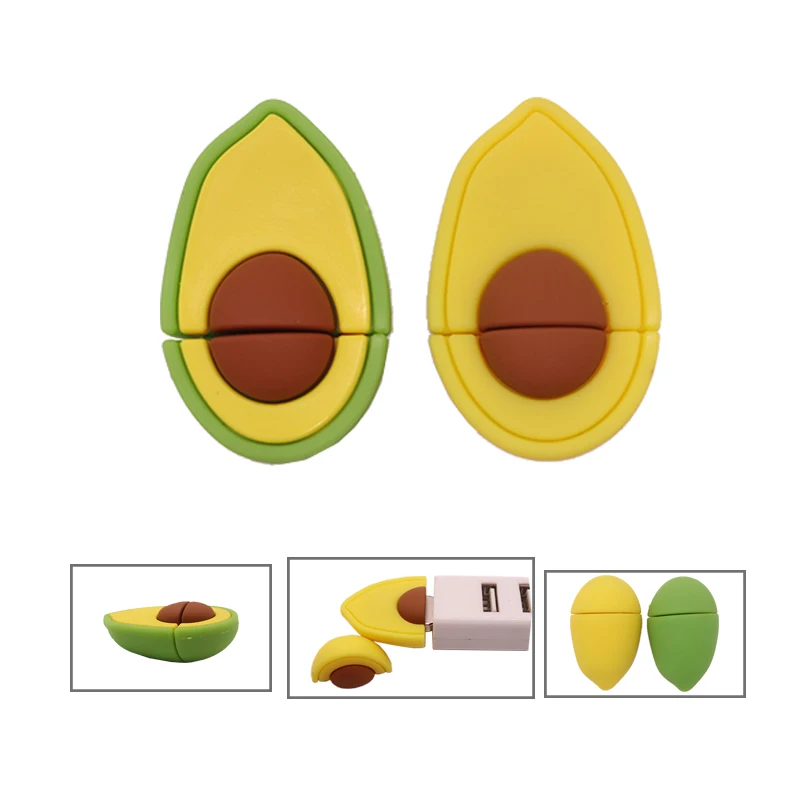 Pendrive cartoon pennut usb flash drive 4GB 8GB 16GB 32GB 64GB 128GB fruit nut memoria usb stick creative gift pen drive cle usb