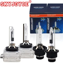 SKYJOYCE 2 шт 35 Вт 4300 К 5000 К 8000 К 6000 К D1S Ксеноновые hid лампы металлический держатель D2S D3S D4S D1R D2R D3R D4R ксеноновые автомобильные фары