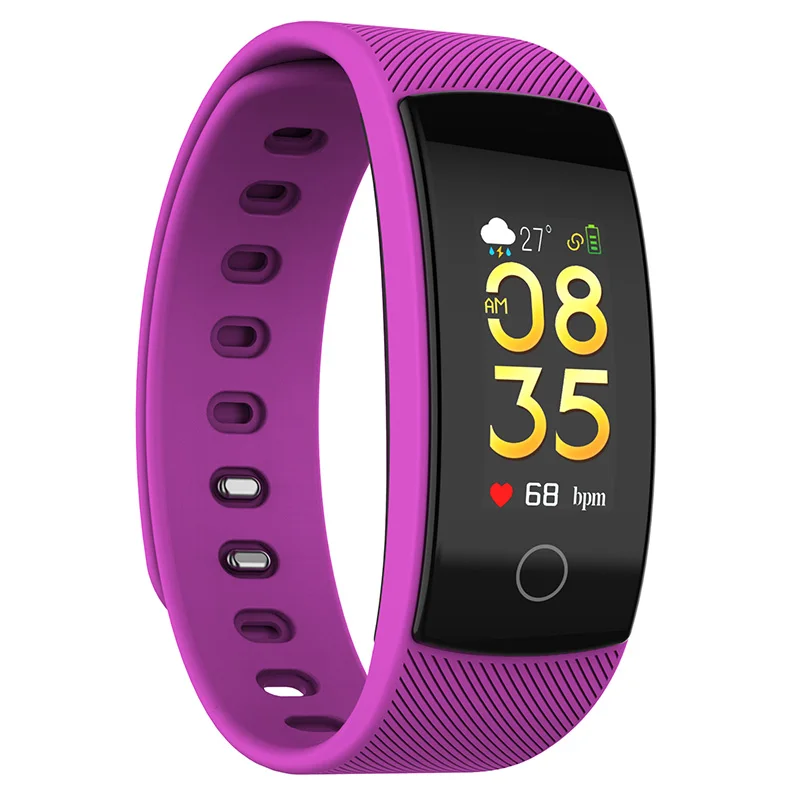 QS80 Plus Smart Band Activity Fitness Tracker Smart Wristband Pedometer Heart Rate Monitoring Blood Pressure Waterproof Bracelet (3)