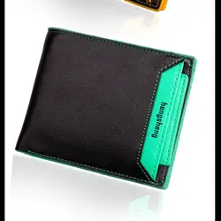 Для мужчин с коротким бумажник карты пакет для вождения карты пакет кошелек бумажник тонкий досуга мужской бумажник