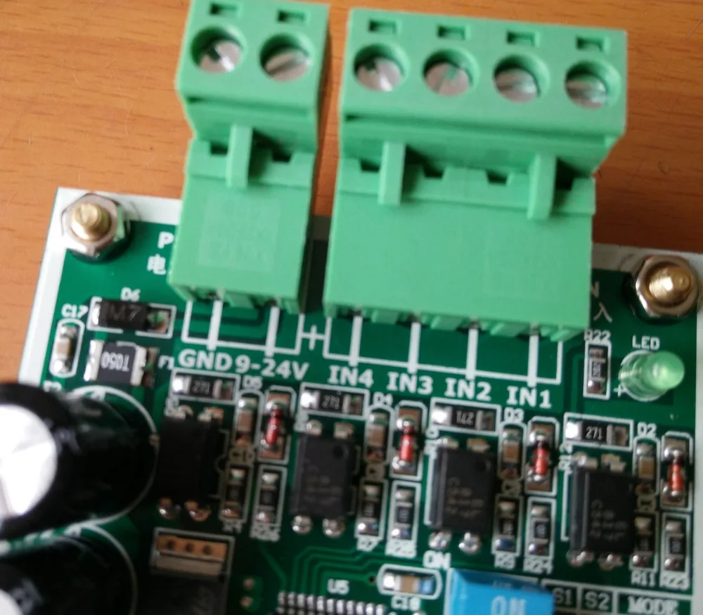 ЧПУ контроллер шагового двигателя одноосный импульсный генератор движения фиксированная длина контроль скорости usb кабель rs232 ttl