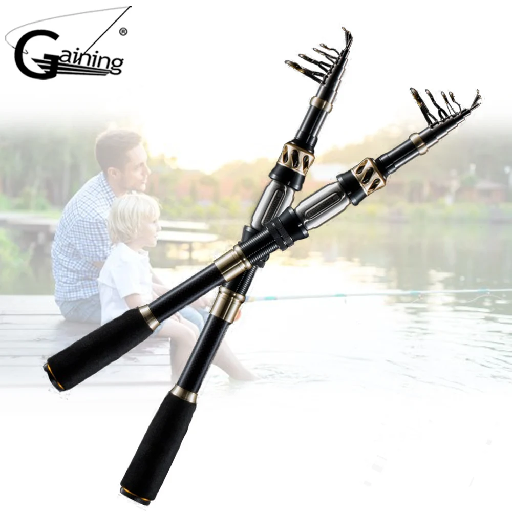 Carbon Fiber Fishing Rod Sea Rods 1.8 3.3M Saltwate Ultra Light