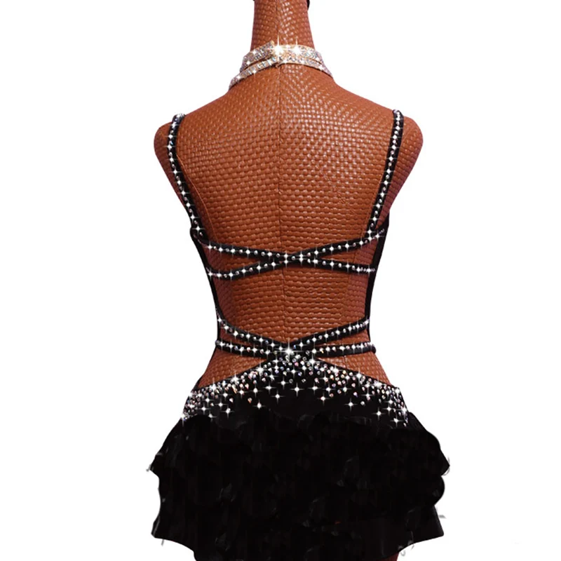 2018-Latin-Dance-Dresses-For-Women-S-L-Milk-Silk-Lace-Sexy-Salsa-Fringe-Skirt-Evening1