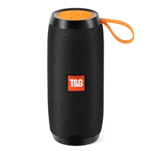 TOPROAD HIFI портативный Bluetooth динамик 10 Вт Беспроводная стерео Колонка ткань сабвуфер динамик s Поддержка TF карта FM радио USB AUX