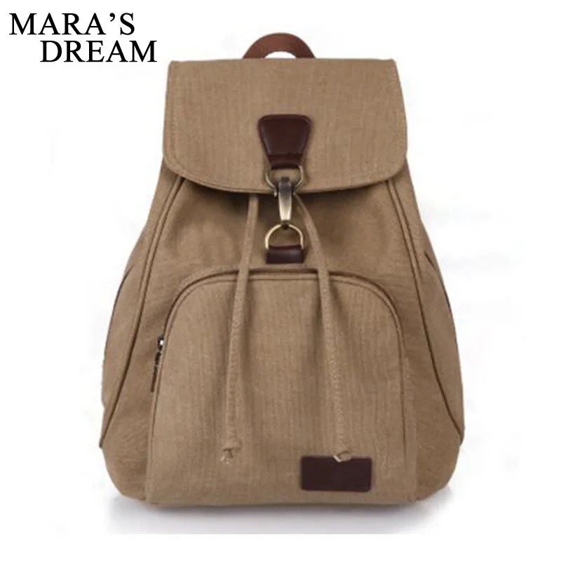 

Mara's Dream Women Men Vintage Backpack Bag Male Female Canvas Travel Backpack Mochilas School Bag Laptop Shopping Travel Bag