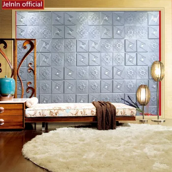 

3d geometric pattern soft wall sticker bar KTV bar cashier living room bedroom wall waterproof anti-collision foam wall stickers