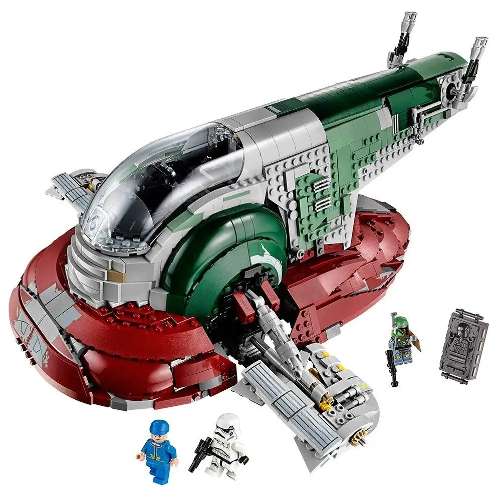 

Star Plan Wars UCS Slave ship of the legendary bounty hunter Boba Fett Building Block Toys Compatible Legoings