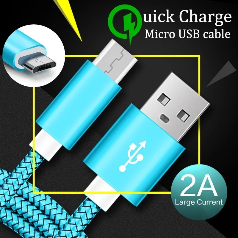 

2A Micro USB 2.0 Data Sync Fast Charging Cable for BQ Aquaris U, U Plus, U Lite, X5 Plus E5S E5 E4.5 E6 M4.5 M5 M5.5 A4.5 A5 M10