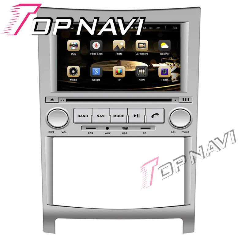 TOPNAVI 7 ''Восьмиядерный Android 8 0 Автомобильный GPS навигатор для HYUNDAI VERACRUZ IX55 2006