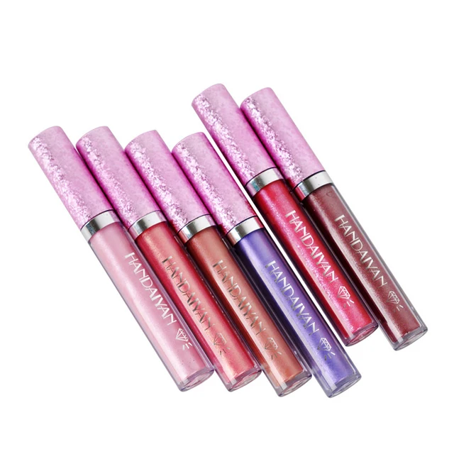 New Sparkling Liquid Lipstick Lipgloss Pomade For Women - Long Lasting Beauty Glitter - Diamond Lip Gloss - Tint Makeup Lip Stain 4