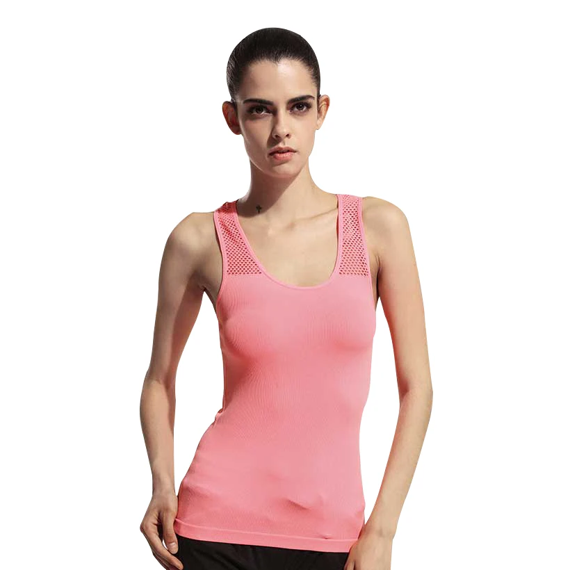 Womens Yoga Shirt Yoga Tank Tops Hollow Back Top Gym Jogging Vest Female Running Top Woman Fitness Sport Top Sexy Yoga Clothing