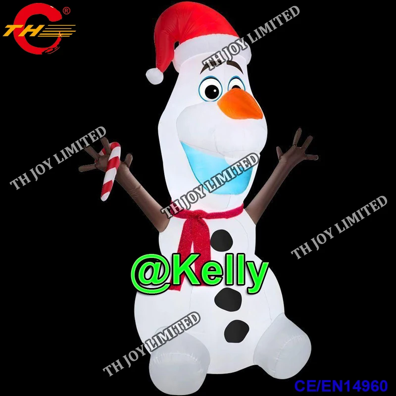Free Air Shipping Small Inflatable Olaf Cartoon For Indoor Decorate Led Lighting Inflatable Olaf Snowman Cartoon For Sale Inflatable Bouncers Aliexpress