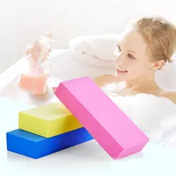 Случайный цвет для ванной артефакт супермягкий впитыватель губка квадратный хлопок ребенок взрослый губка для Ванной Принадлежности