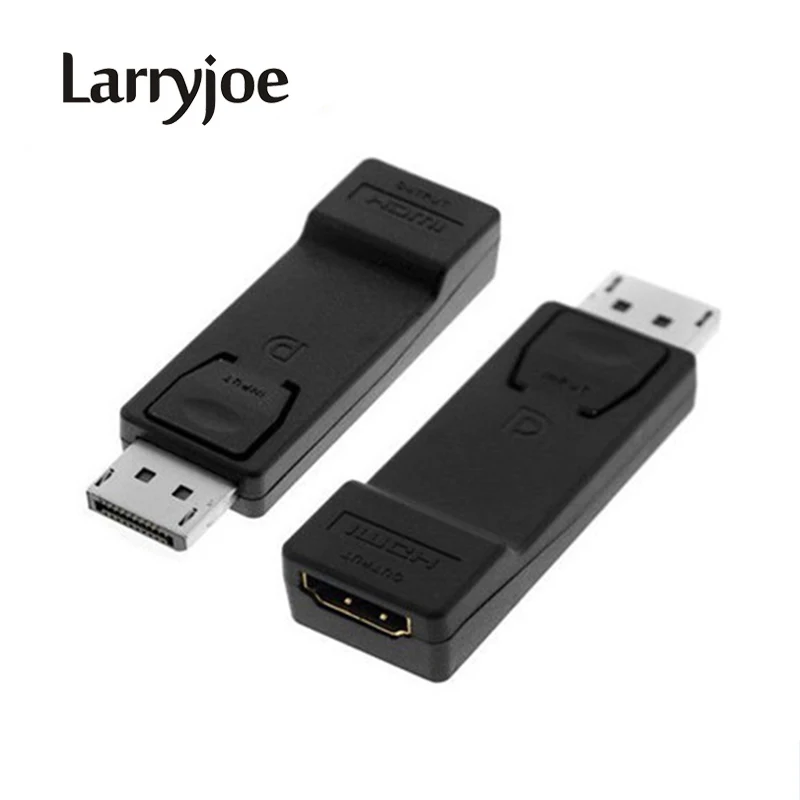 Larryjoe 1080P 10 8 Gpbs порт дисплея V1.1 DP штекер HDMI гнездо M/F адаптер преобразователь