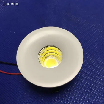 

new Rushed Real Luces Led 20pcs/lot Mini Led Downlight White Round Ceiling Spot Lights Panel Light Recessed Aluminum Lamp Warm